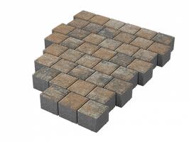  Тротуарная плитка Stellard Квадрат 100х100х60 мм Каньон: внешний вид